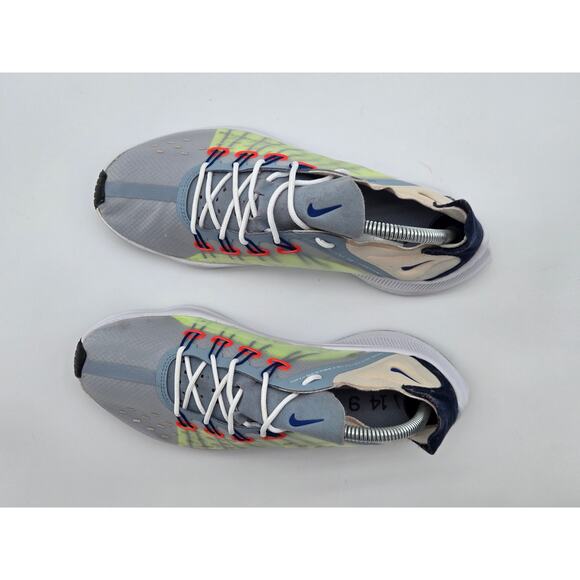 Nike Men's EXP-X14 Obsidian Mist Indigo Force Low Top Running Shoes Sneaker US 8 - Picture 2 of 9